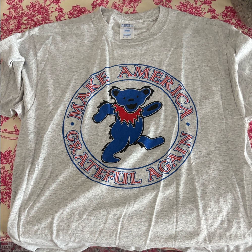 Gray Grateful Dead T-Shirt